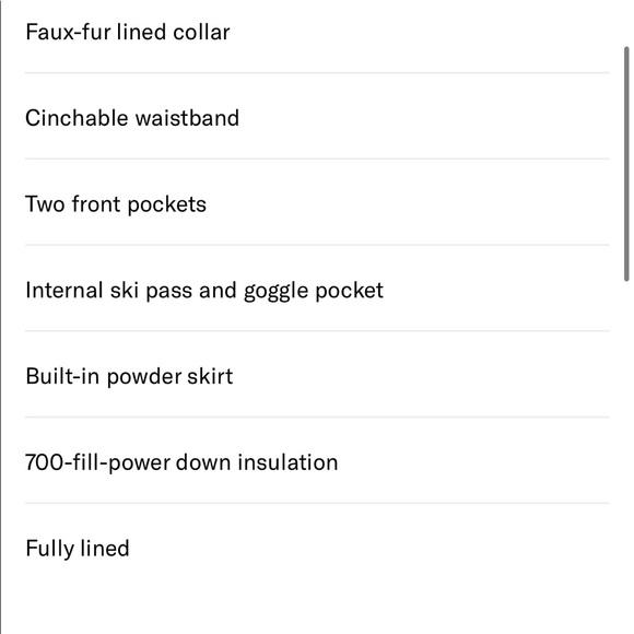 Perfect Moment Women’s Jojo Down Jacket - black XS, perfect condition - Picture 5 of 10